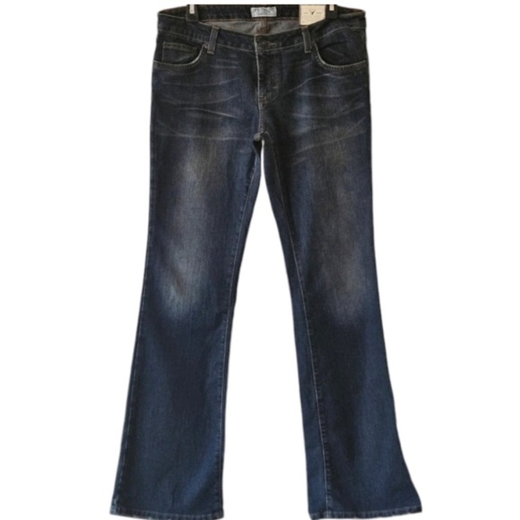 American Eagle Outfitters Denim - American Eagle Outfitters Dark Blue Wide Leg Jeans